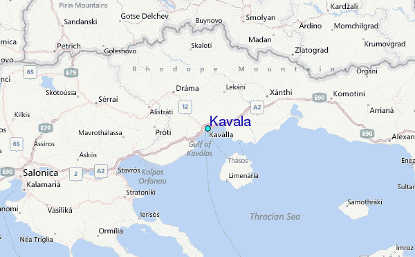 Kavala Tide Station Location Guide