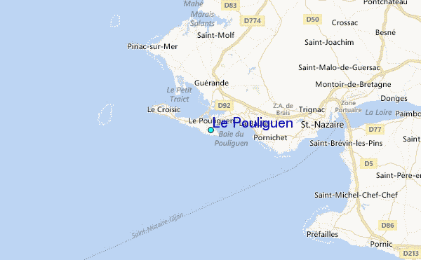 Le Pouliguen Tide Station Location Guide