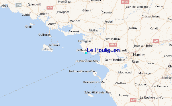 Le Pouliguen Tide Station Location Guide
