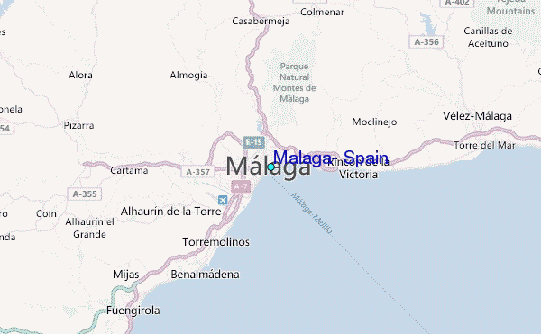 Malaga, Spain Tide Station Location Guide