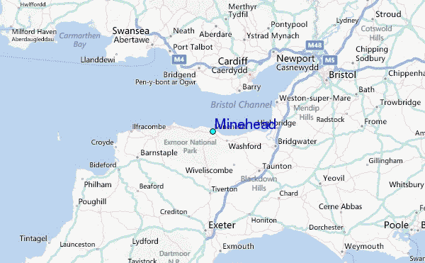 Minehead Tide Station Location Guide