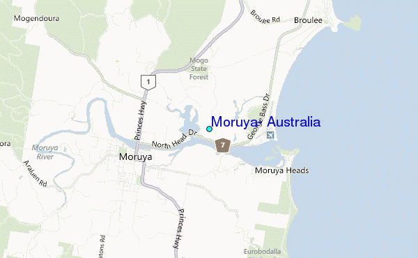 Moruya, Australia Tide Station Location Guide