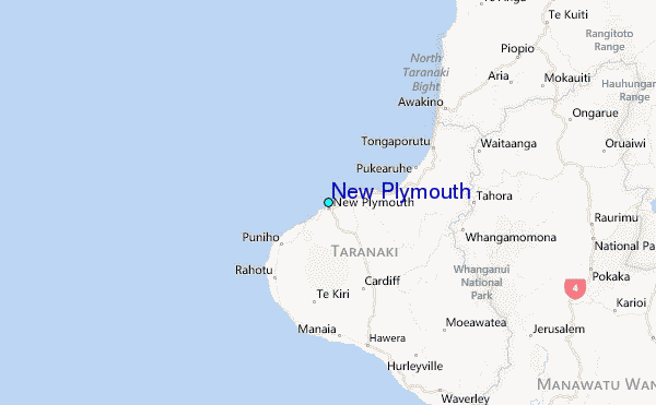 New Plymouth Tide Station Location Guide
