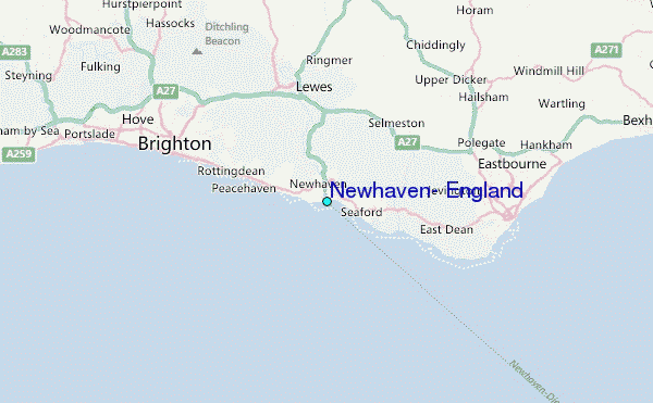 Newhaven, England Tide Station Location Guide