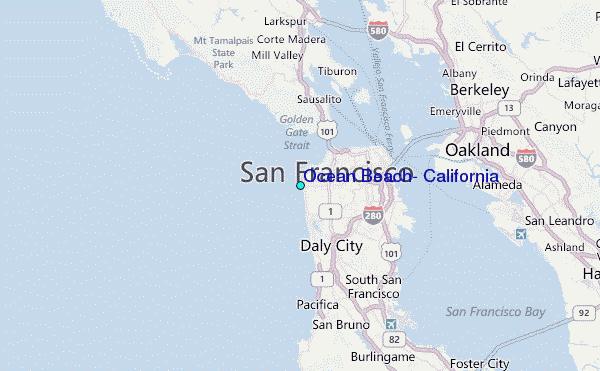 Ocean Beach, California Tide Station Location Guide