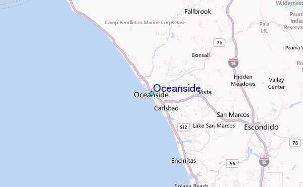 Oceanside Tide Station Location Guide