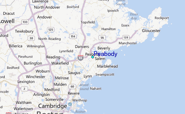 Map Of West Side Of Michigan Peabody Tide Station Location Guide