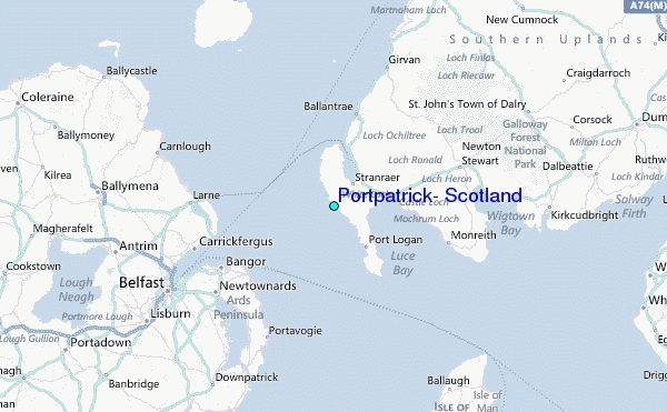 Portpatrick, Scotland Tide Station Location Guide