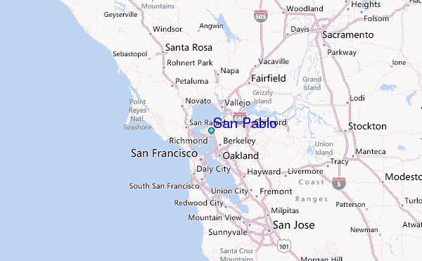 San Pablo Tide Station Location Guide