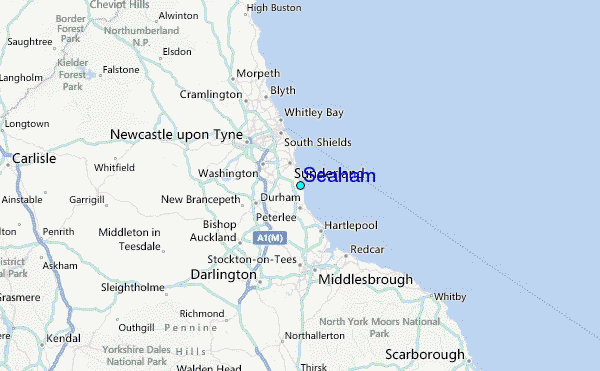 Seaham Tide Station Location Guide