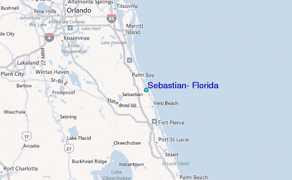Sebastian, Florida Tide Station Location Guide