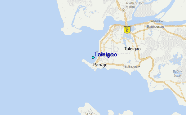 Taleigao Tide Station Location Guide