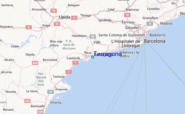 Tarragona Tide Station Location Guide