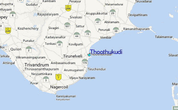 Thoothukudi Tide Station Location Guide