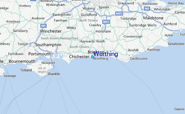 Worthing Tide Station Location Guide