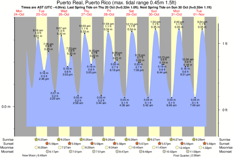 Tide Times and Tide Chart for Puerto Real