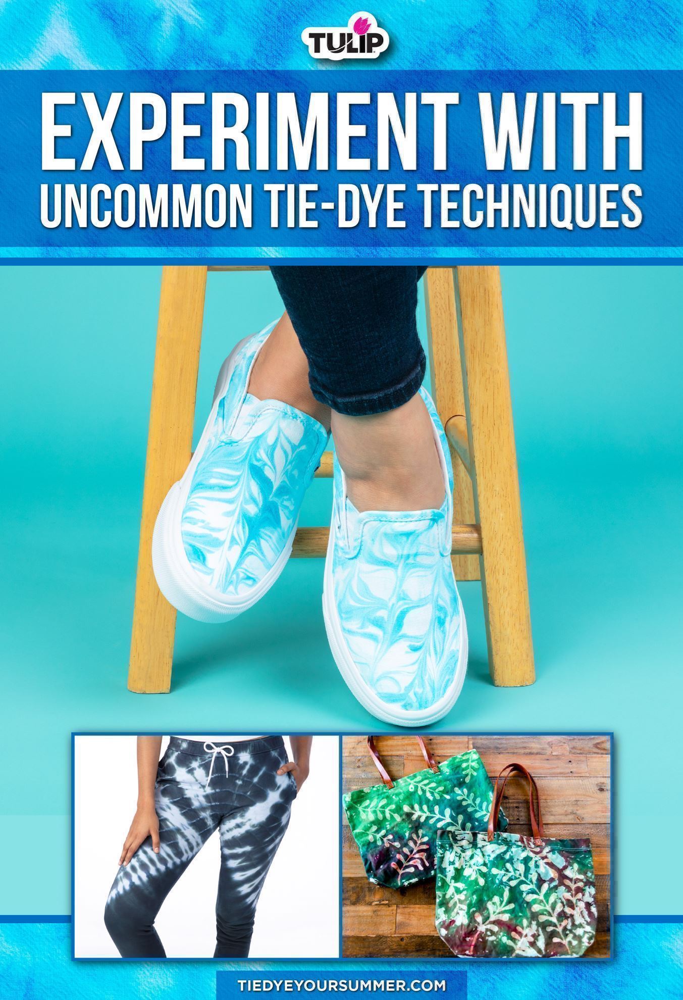 Experiment with These 6 TieDye Techniques Tie Dye Your Summer