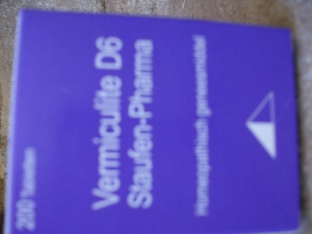 Vermiculite D6 Firma StaufenArthroseHDZahnstein