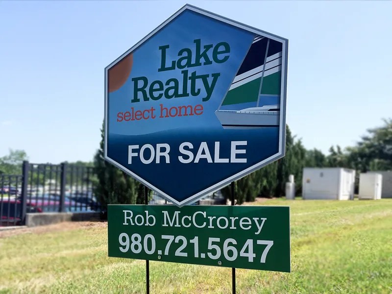 Find inspiration for your sign with our Lawn and Real Estate Sign Portfolio