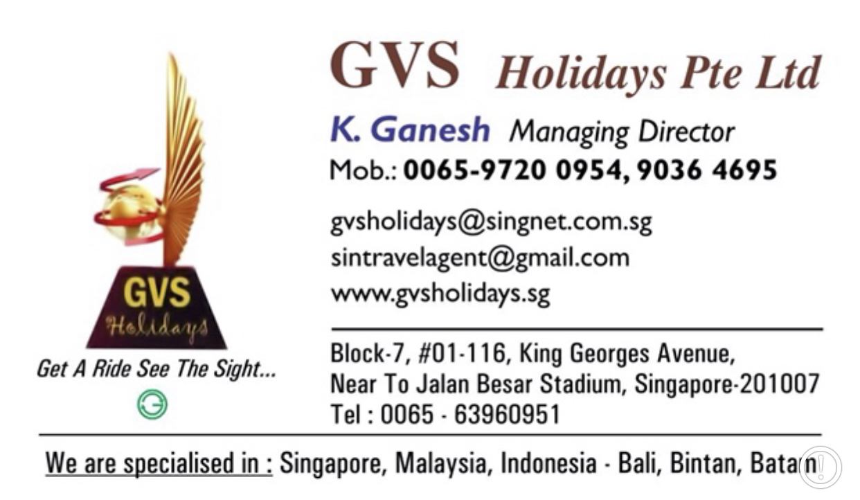 WORLD DESTINATION WEDDINGS AND ROMANCE TRAVEL AWARDS GVS Holidays Pte Ltd