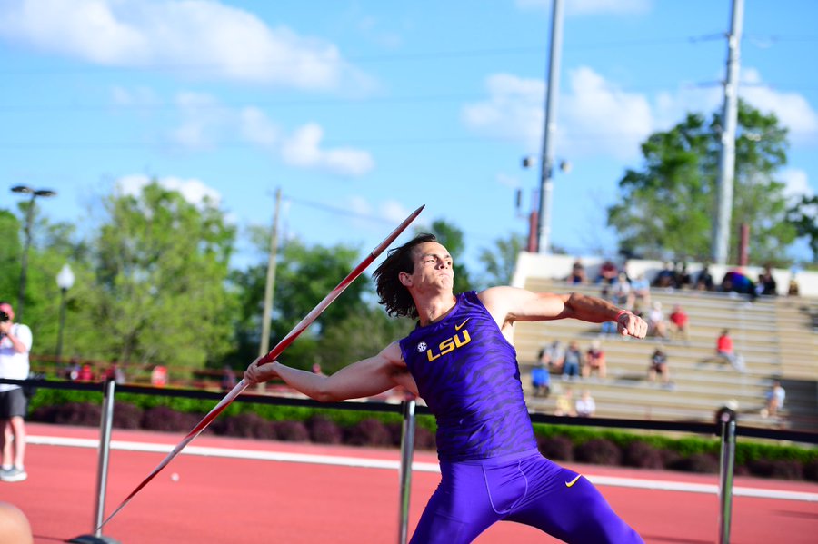LSU men’s and women’s outdoor track teams wins six events each in the