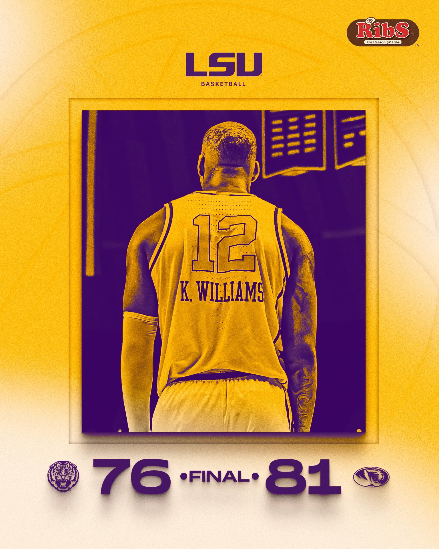 LSU Basketball Missouri’s secondhalf comeback spoils Senior Night for Tigers, 8176 Tiger Rag