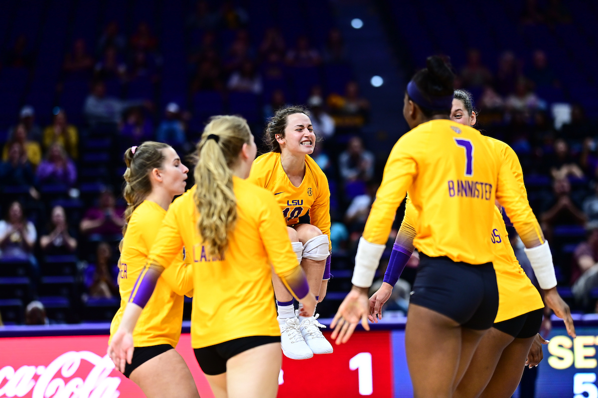 LSU volleyball closes regular season Friday and Saturday at