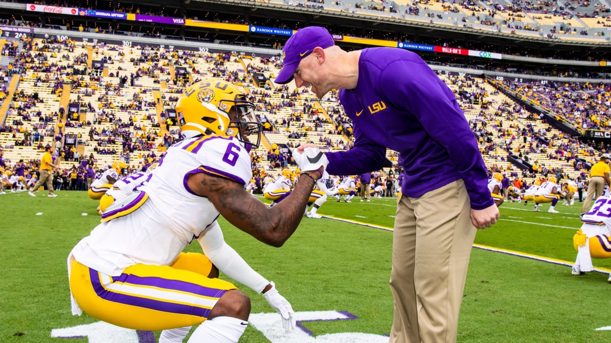Carolina’s LSU connection makes sure the Panthers choose Tigers’ WR