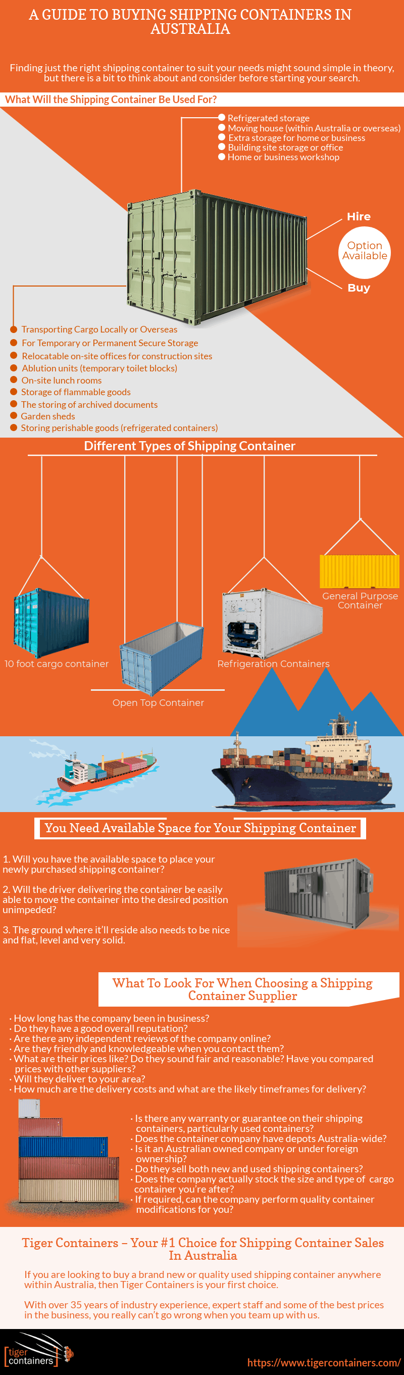 A Guide to Purchasing Containers In Australia Tiger Containers