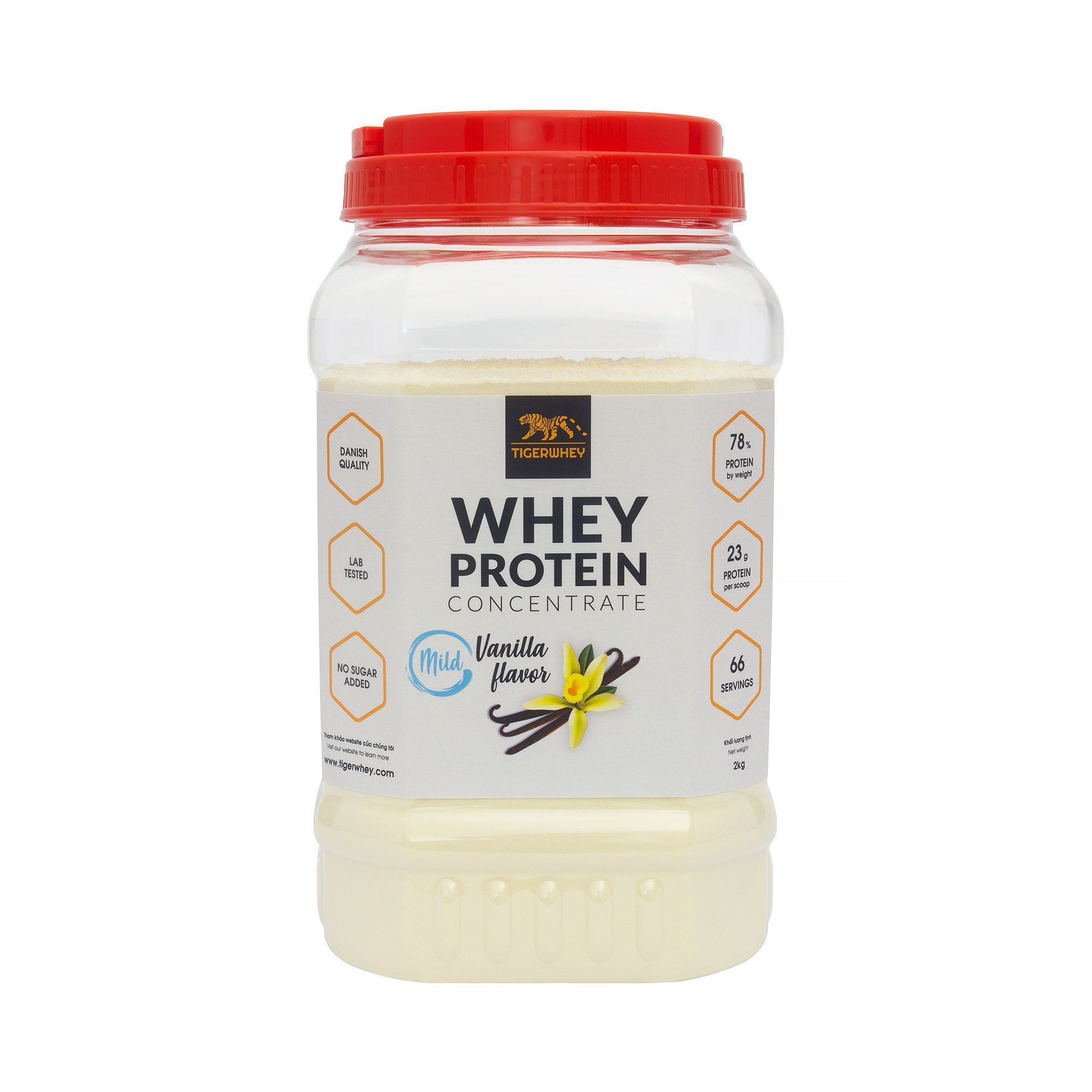 How much lactose is there in whey protein Tigerwhey
