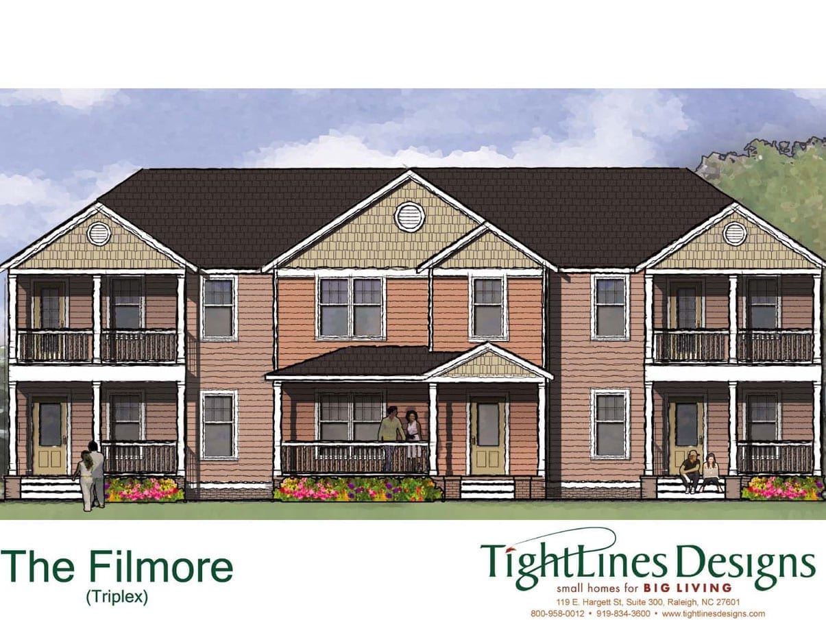 TightLines Townhome Triplex Chattanooga, TN Tightlines Designs
