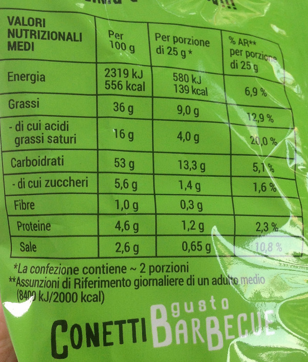 San Carlo Wacko's® Gusto Barbecue 55g