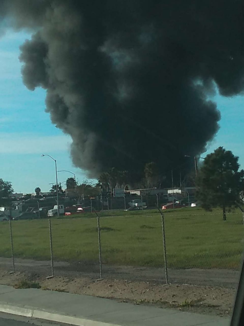 Incendio en Otay Mesa
