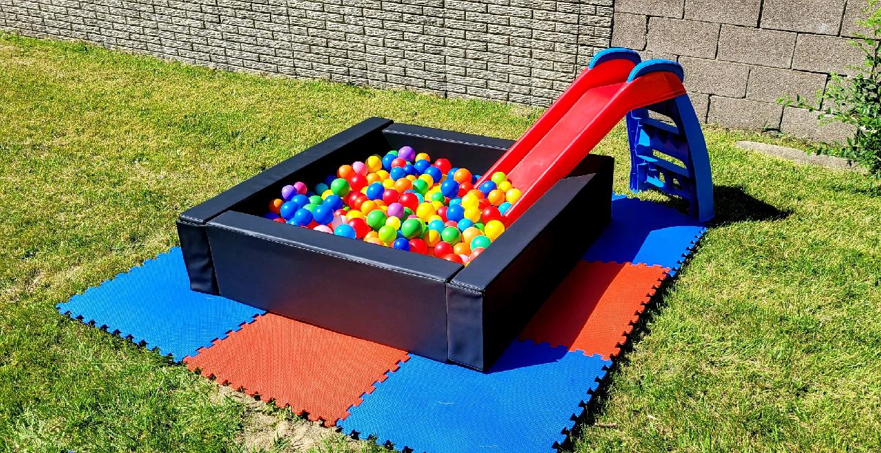 Black Ball Pit Balls Included Tikes Toybox