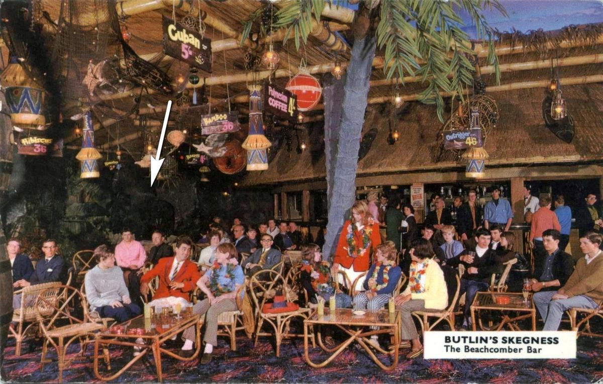 The Bar At Butlin’s Holiday Camp Tiki with Ray