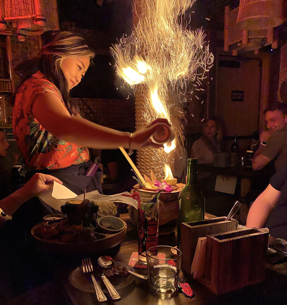 The Cocktails At Tiki TatsuYa By Stephen Curran (Austin TX) Tiki