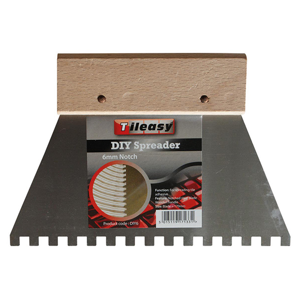6mm Notched Adhesive Spreader Tileasy