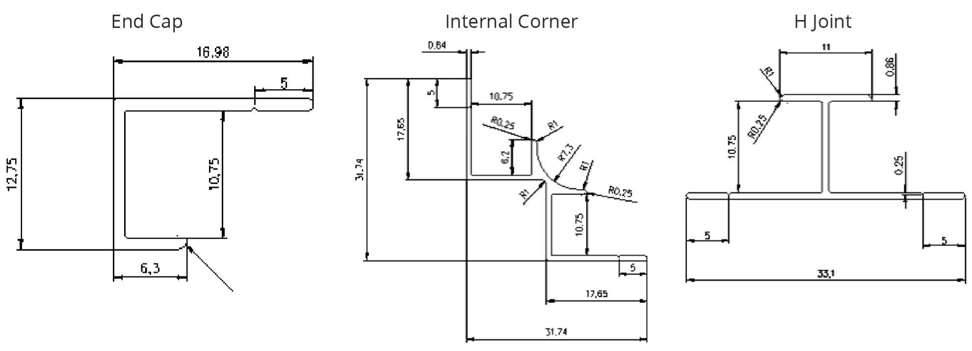Shower Board Trims Tileasy