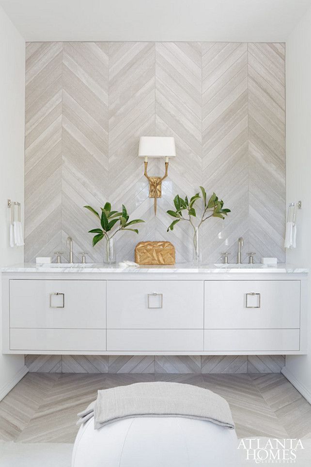 Grey Chevron Bathroom Tile at Stephanie Drake blog