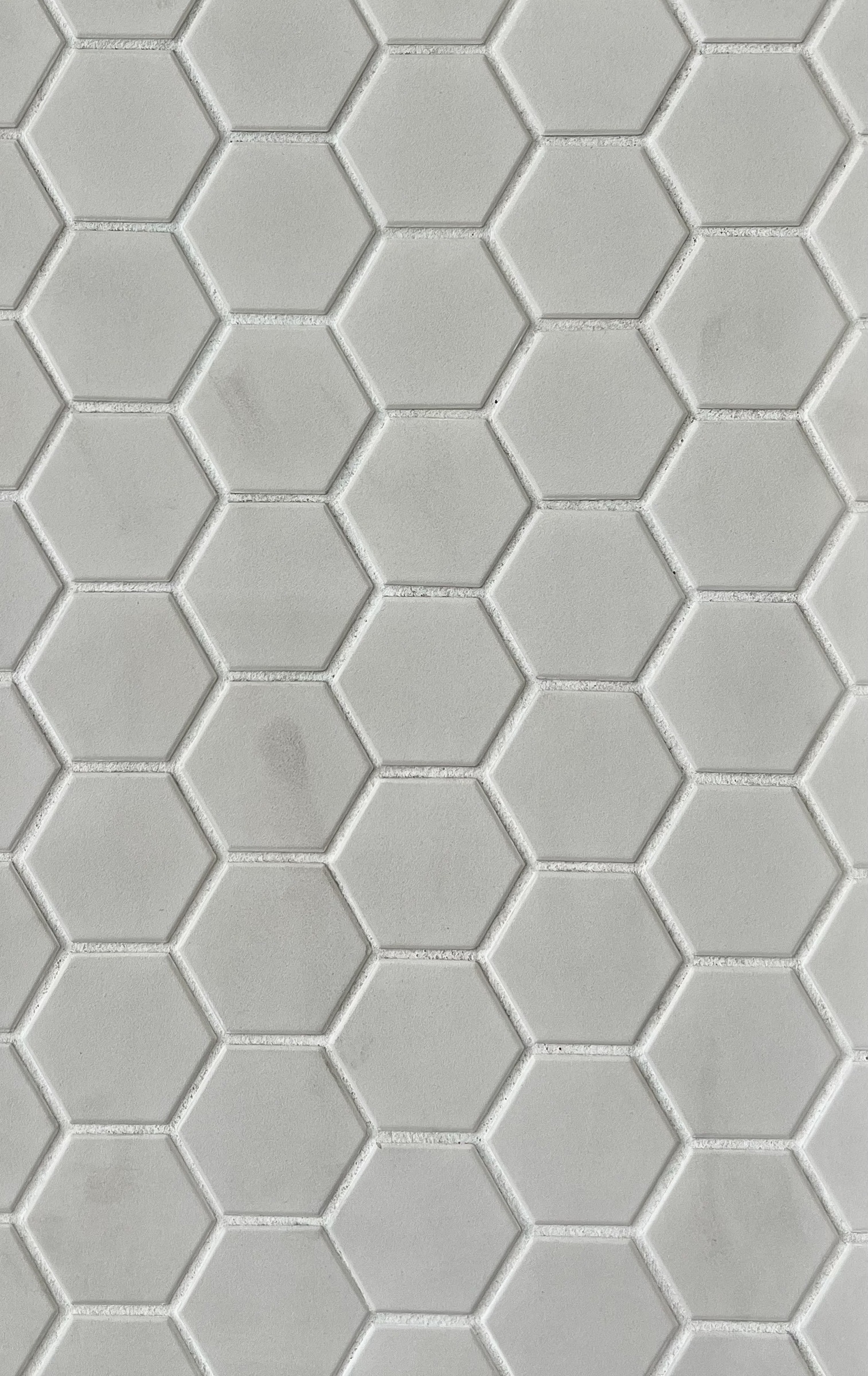 Unglazed White 2x2 Hexagon Tile Outlet Chicago