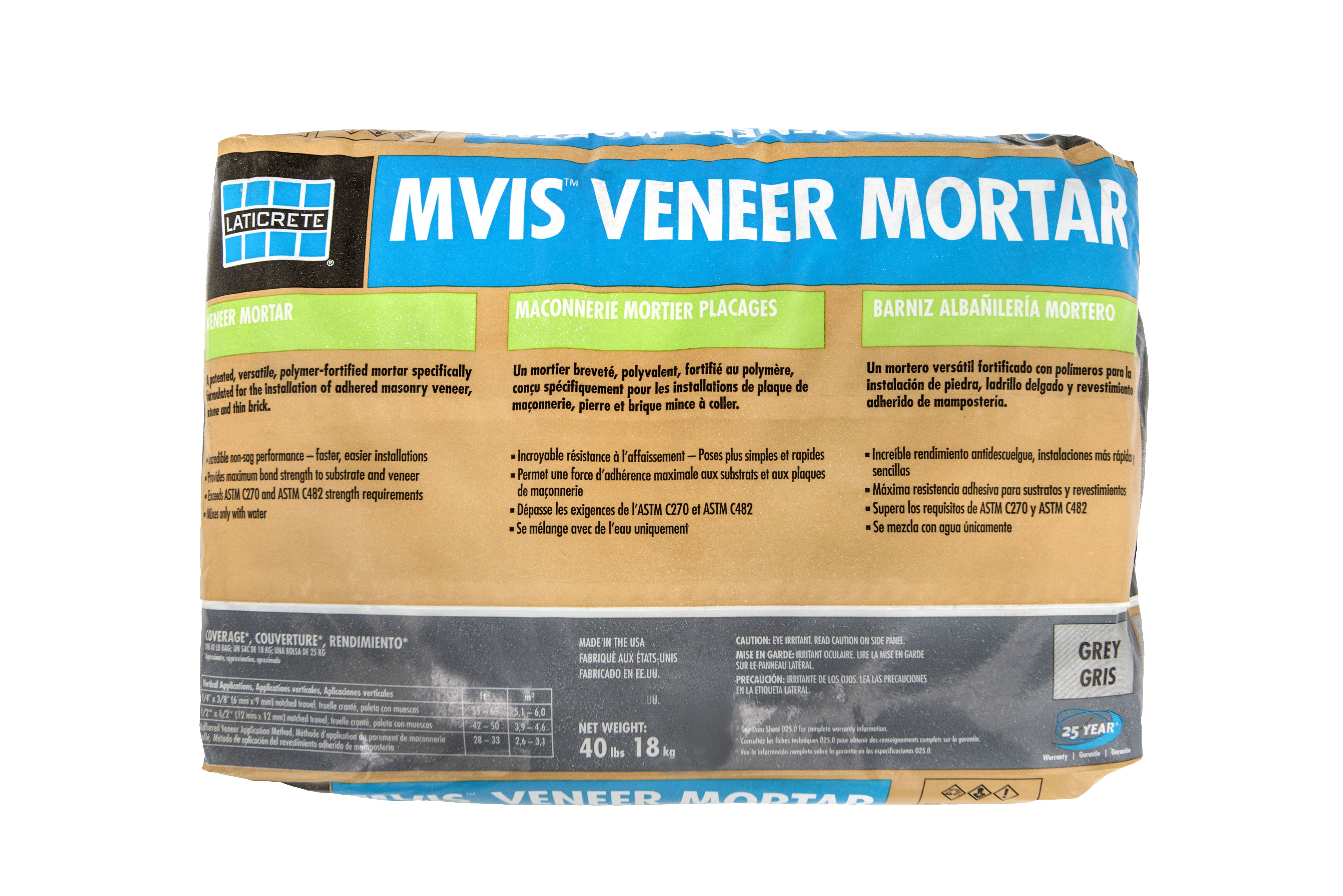 LATICRETE MVIS VENEER MORTAR