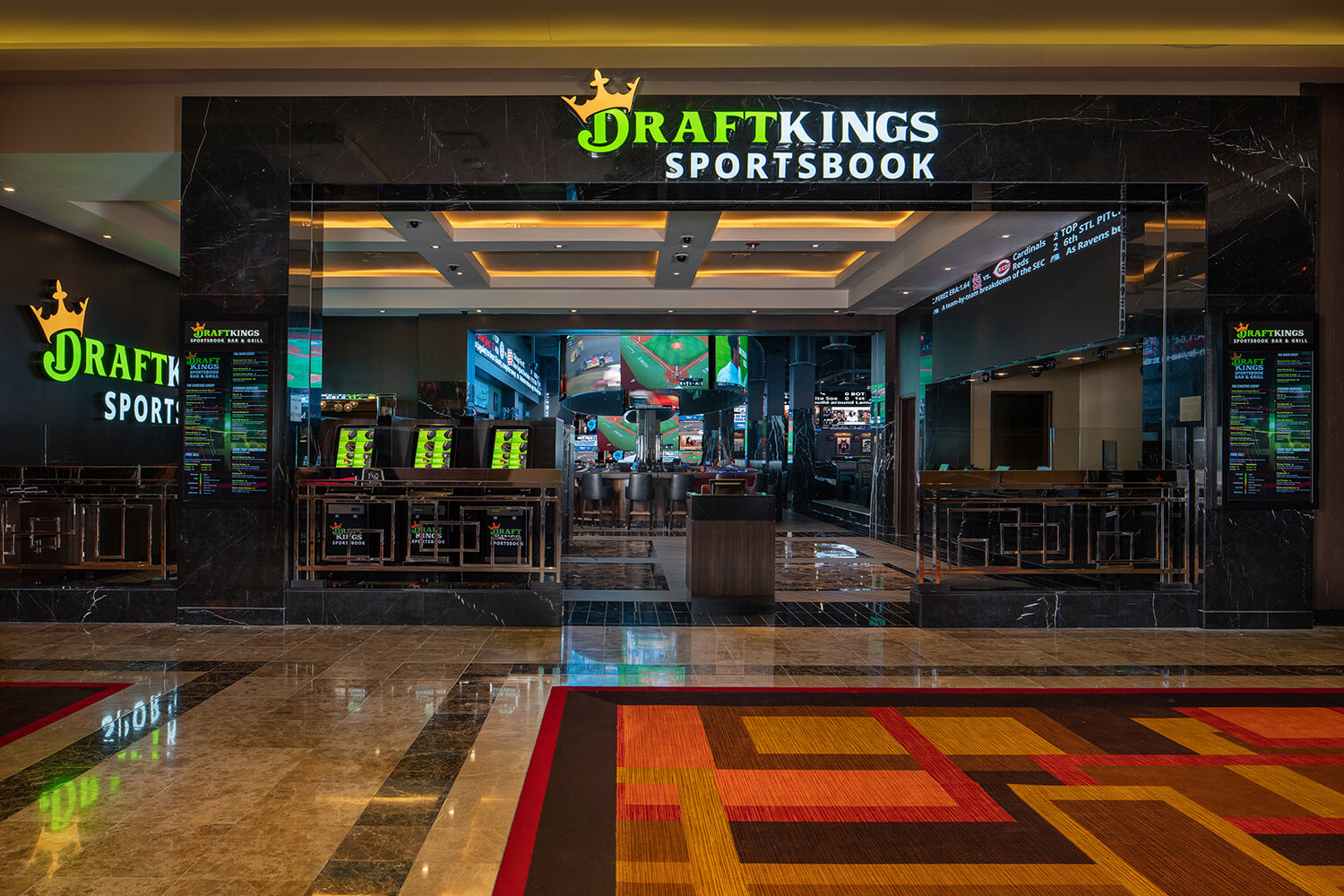 DraftKings Sportsbook Bar & Grill Tilman J. Fertitta