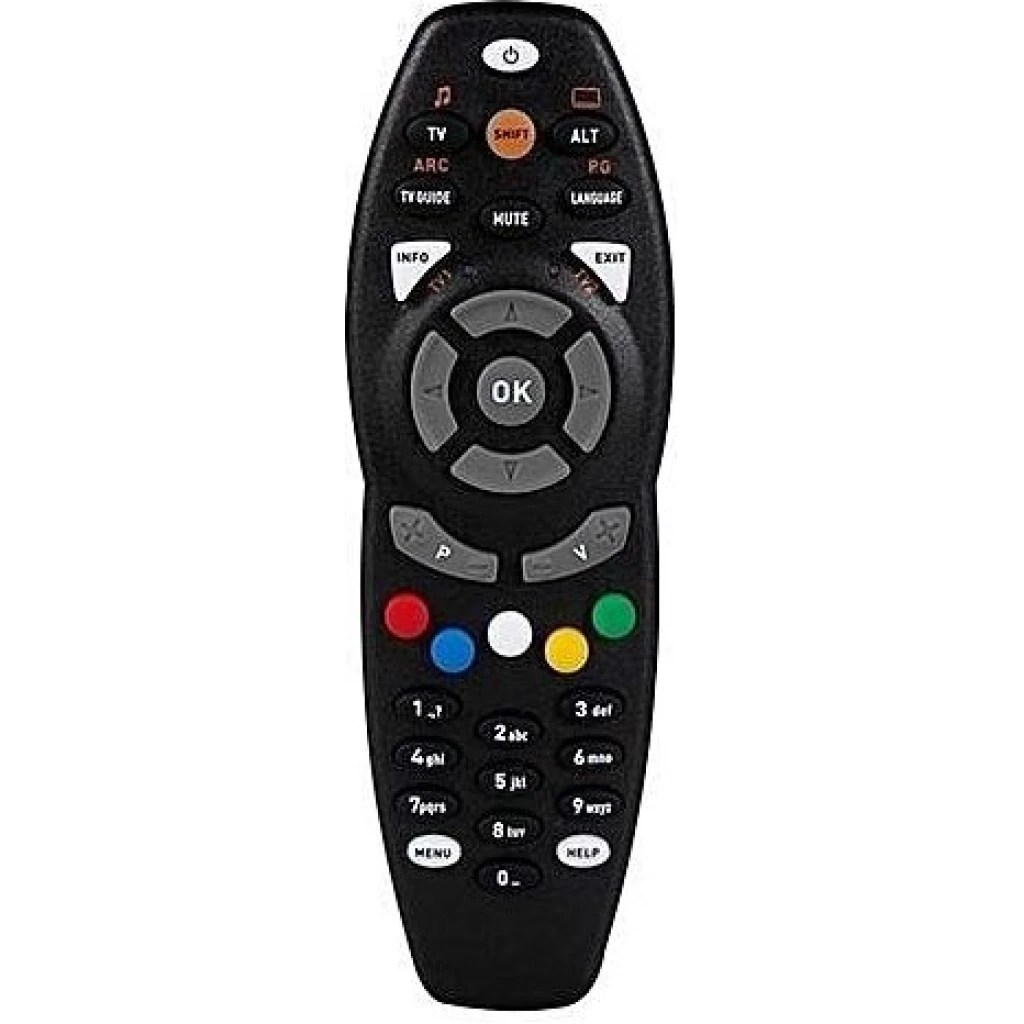 GOTV/DSTV Universal Remote Control Black TilyExpress Uganda