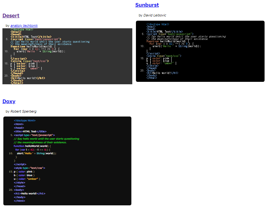 Google『Code Prettify』のダウンロード方法＆使い方 t.i.m.style