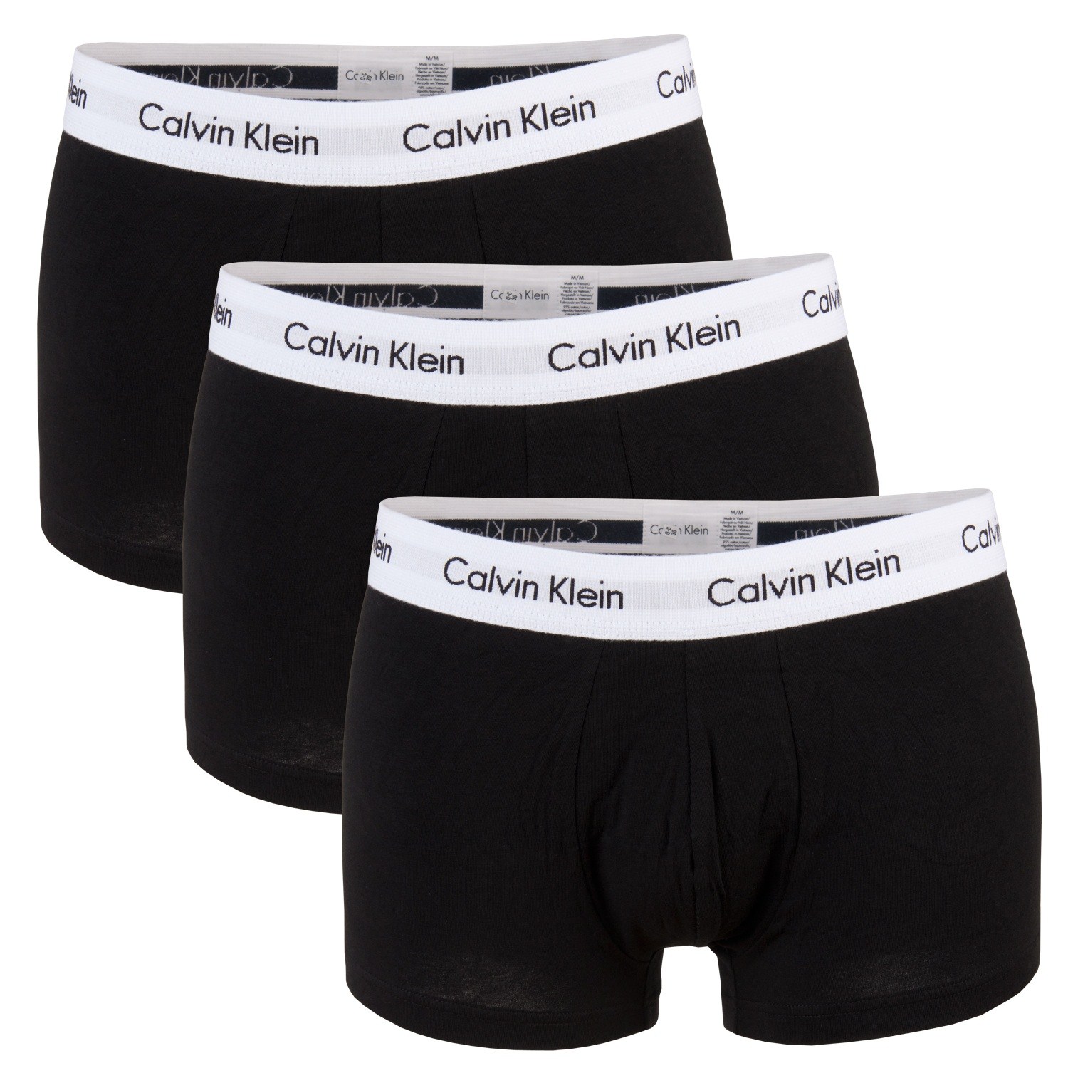 3Pack Calvin Klein CS Lowrise Trunks Black Boxer Kalsonger