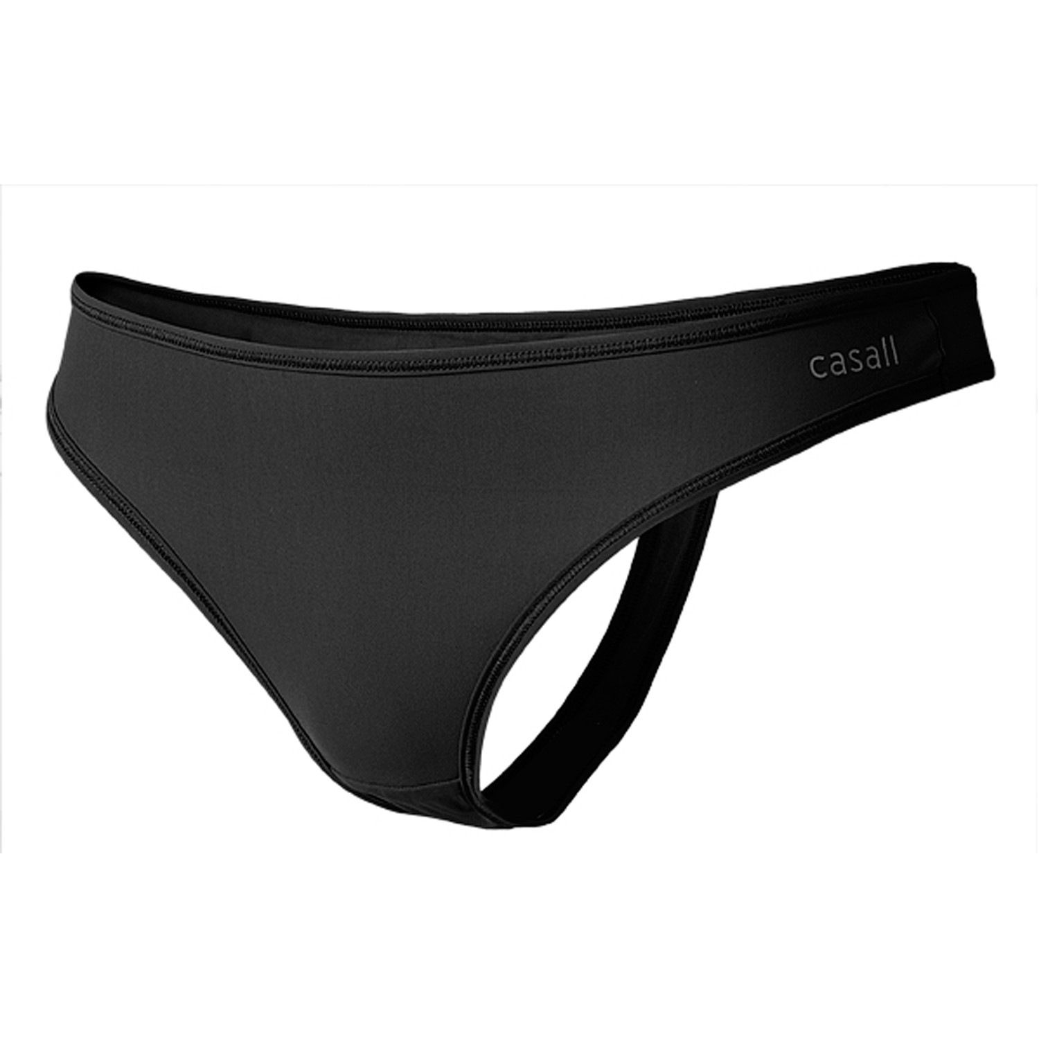 Casall Perfect Thong Black Athletic panties Athletic apparel