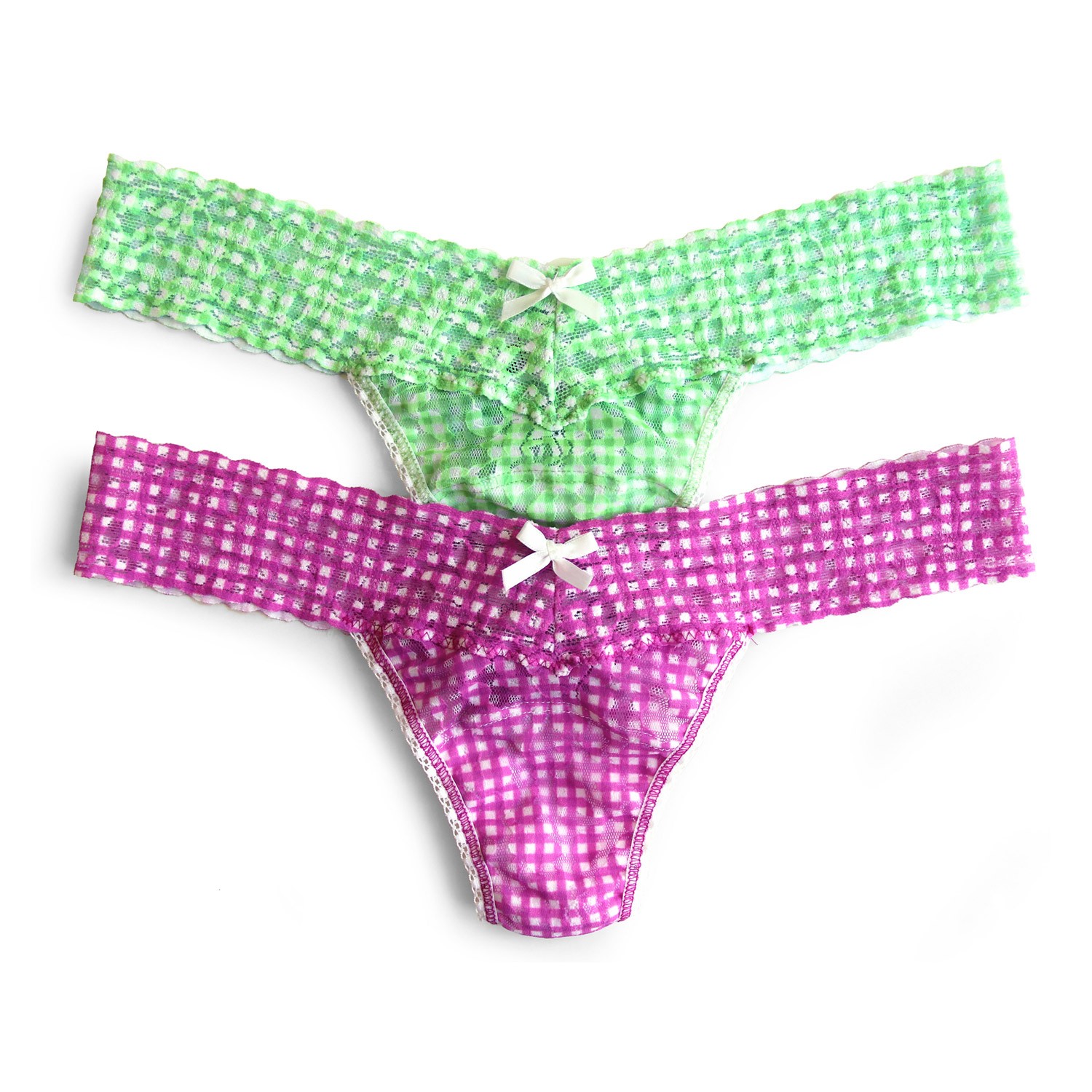Hanky Panky Lowrise Country Barbie Thong Panties Underwear