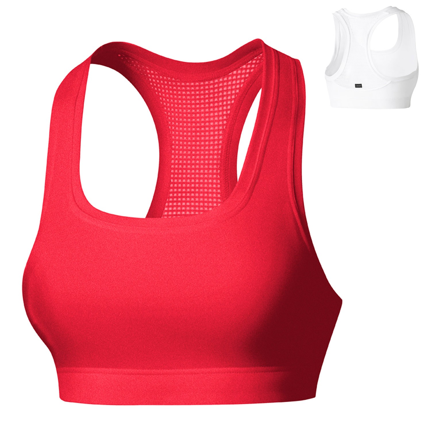 Casall Iconic Sports Bra C/D Red Sports bra Sports bra Timarco.co.uk