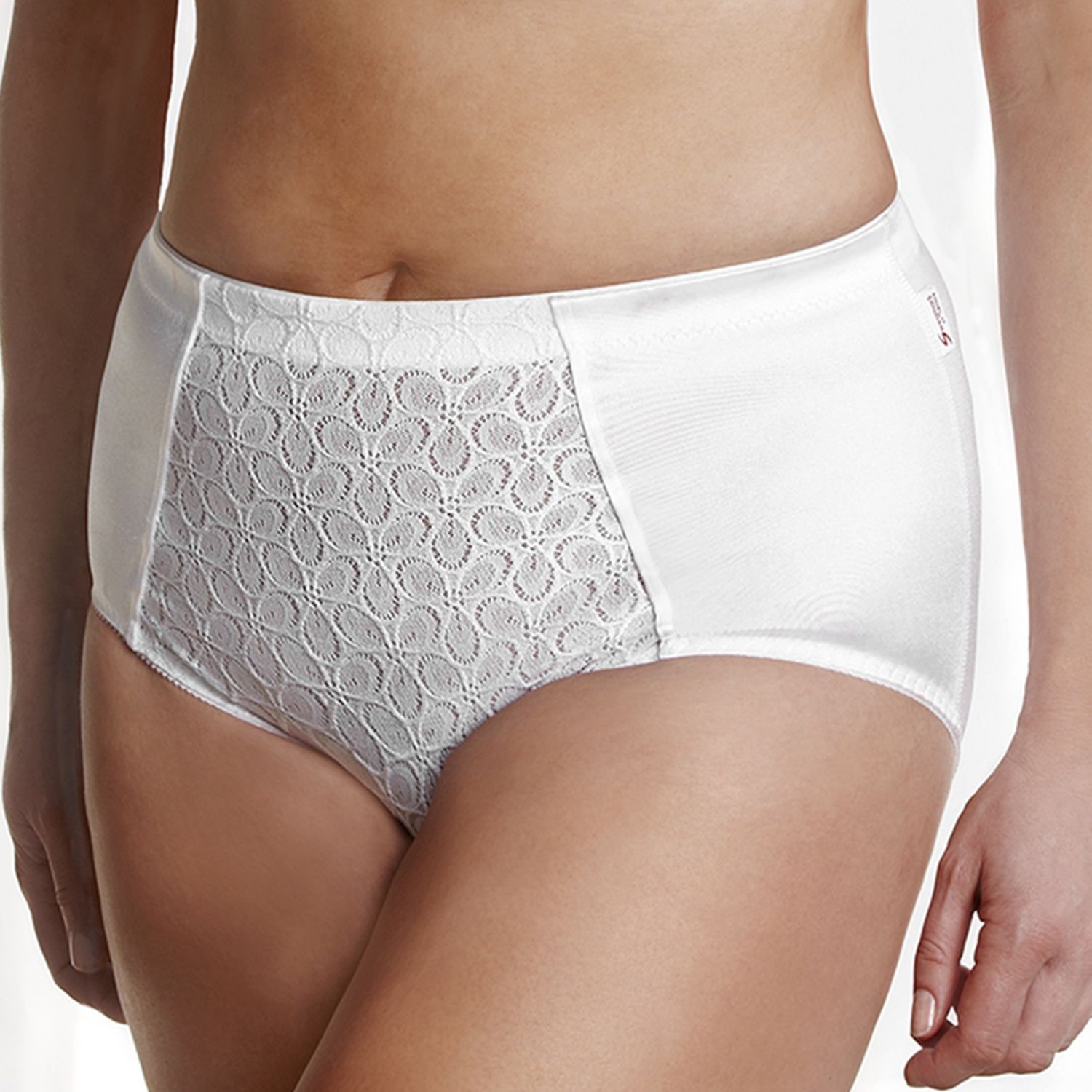 Swegmark Splendid Girdle White Shapewear Underwear Timarco.co.uk