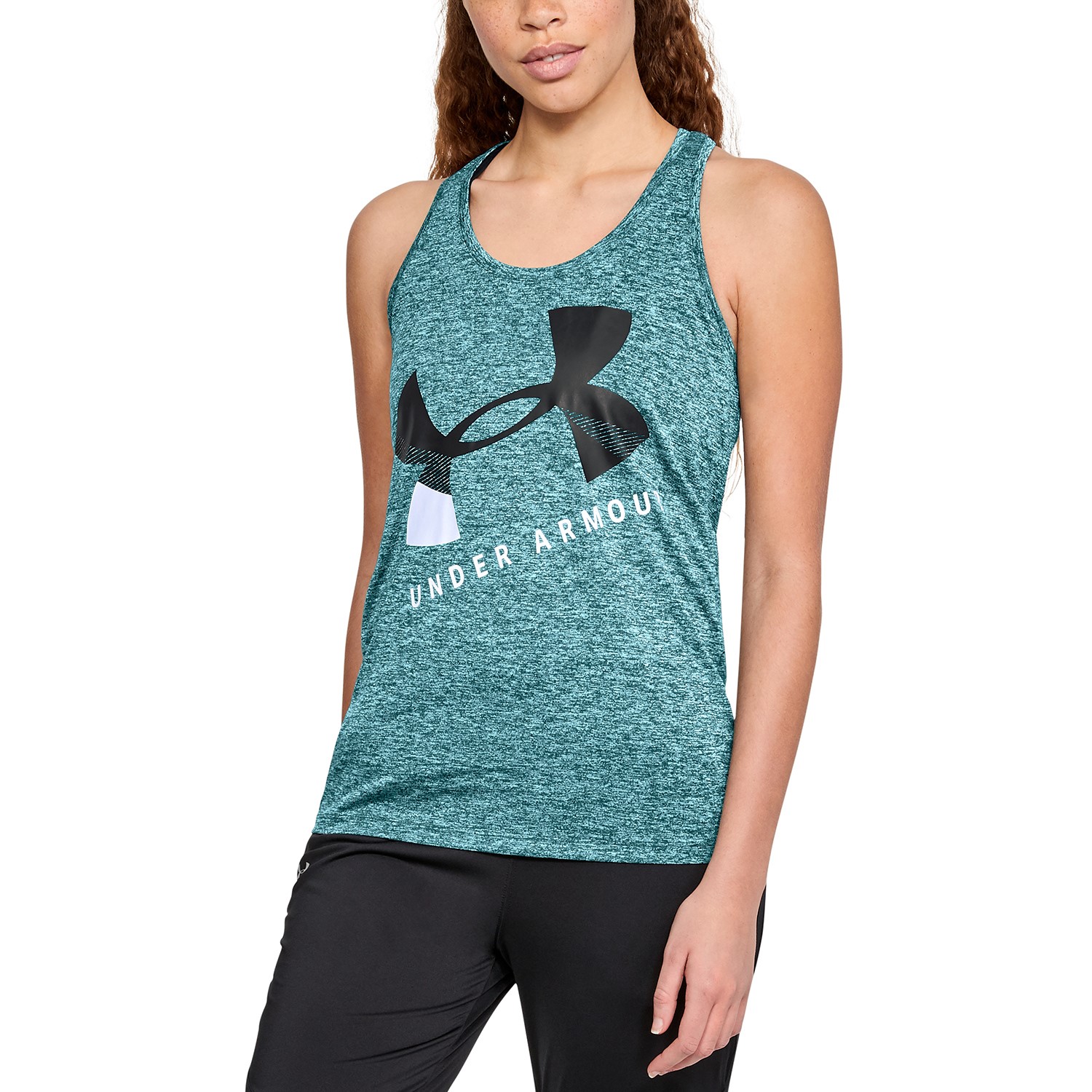 Under Armour HeatGear Tech Graphic Twist Tank Tops/tanks Clothing